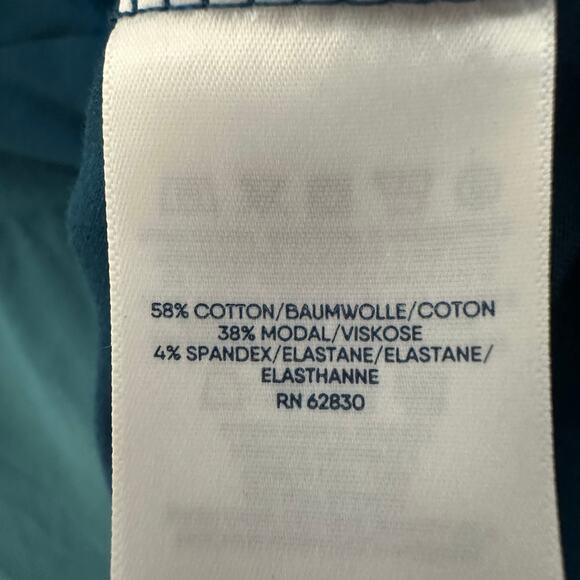 Lands end women’s dress pullover casual cap sleeve rushed front twist plus size - Picture 4 of 11